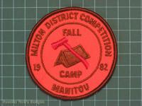 1982 Milton District Competition Camp